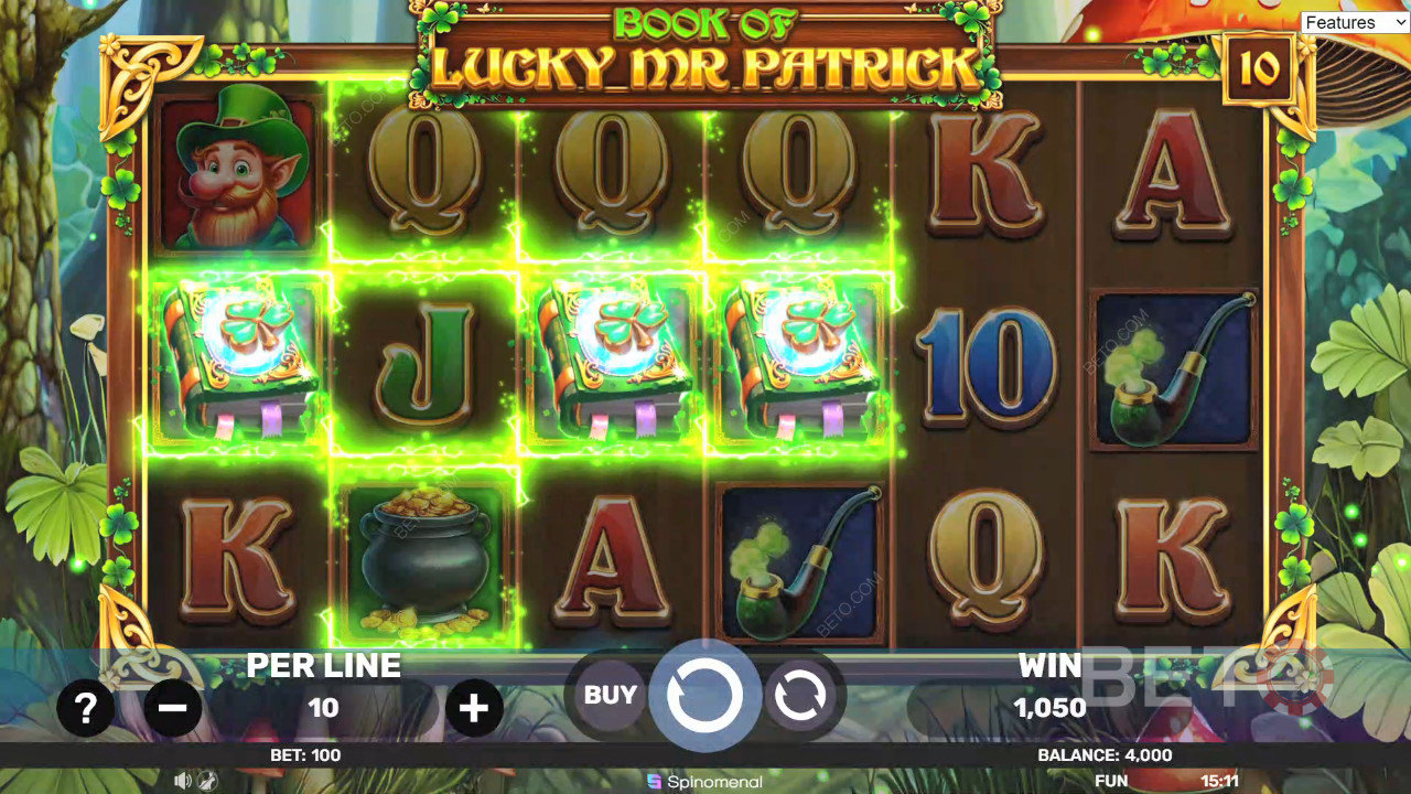 Book of Lucky pán Patrick Recenzia od BETO Slots