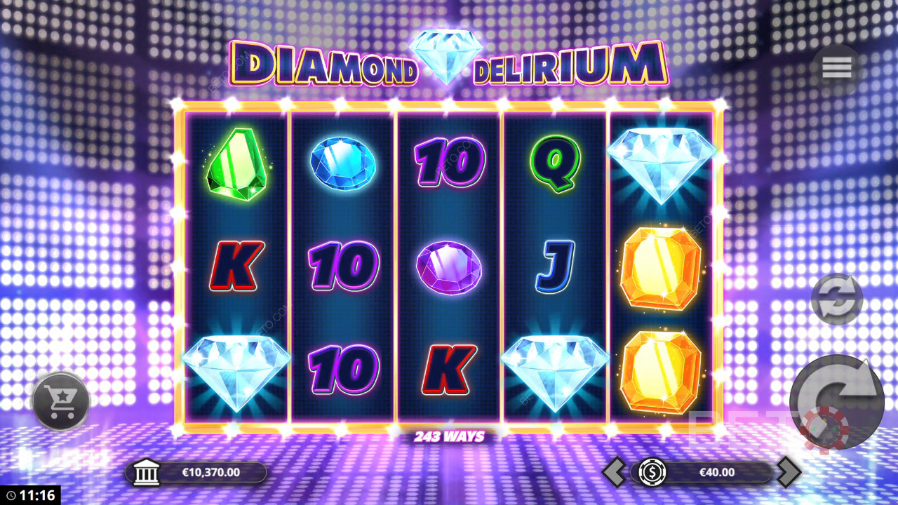 Diamond Delirium Recenzia od BETO Slots