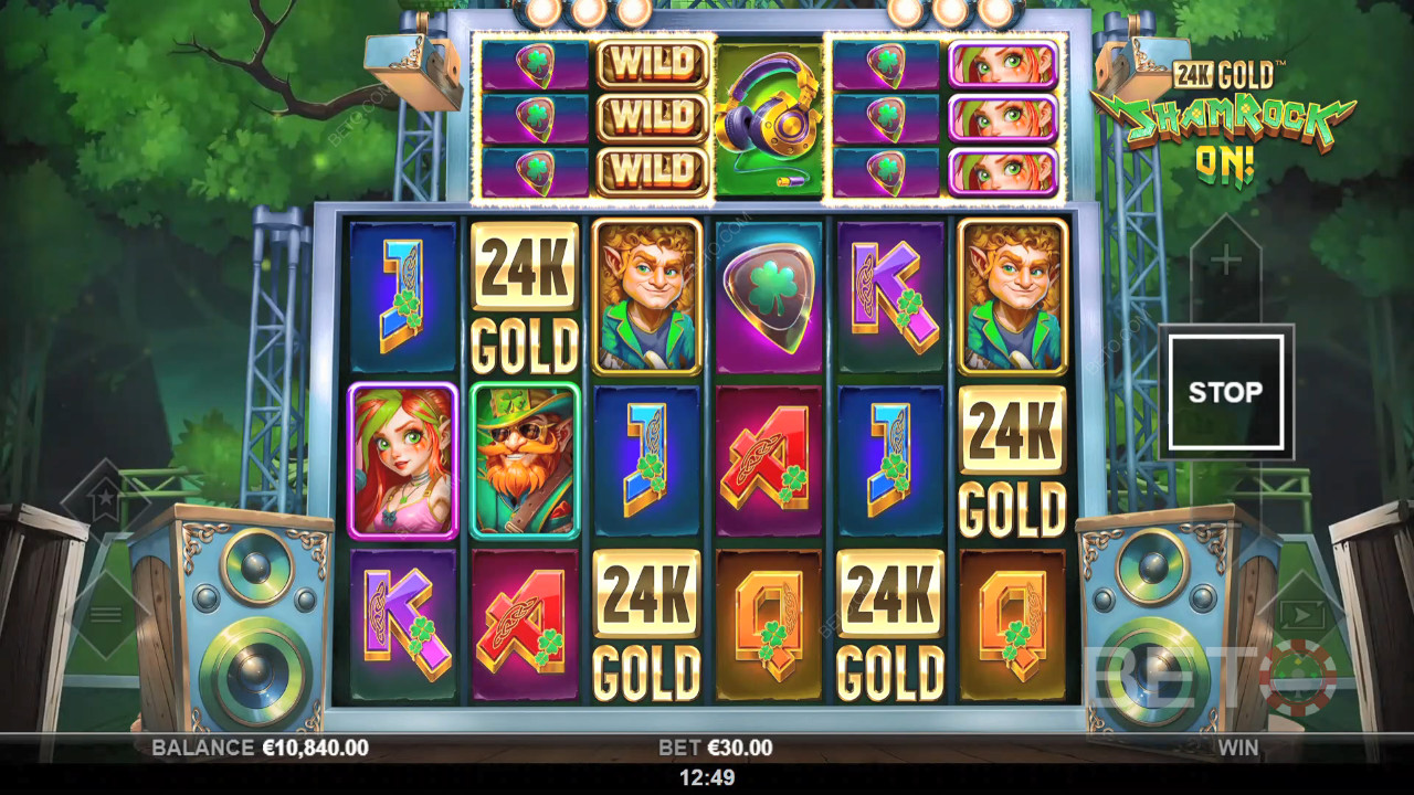 24k Gold Shamrock On! Hrať Zadarmo