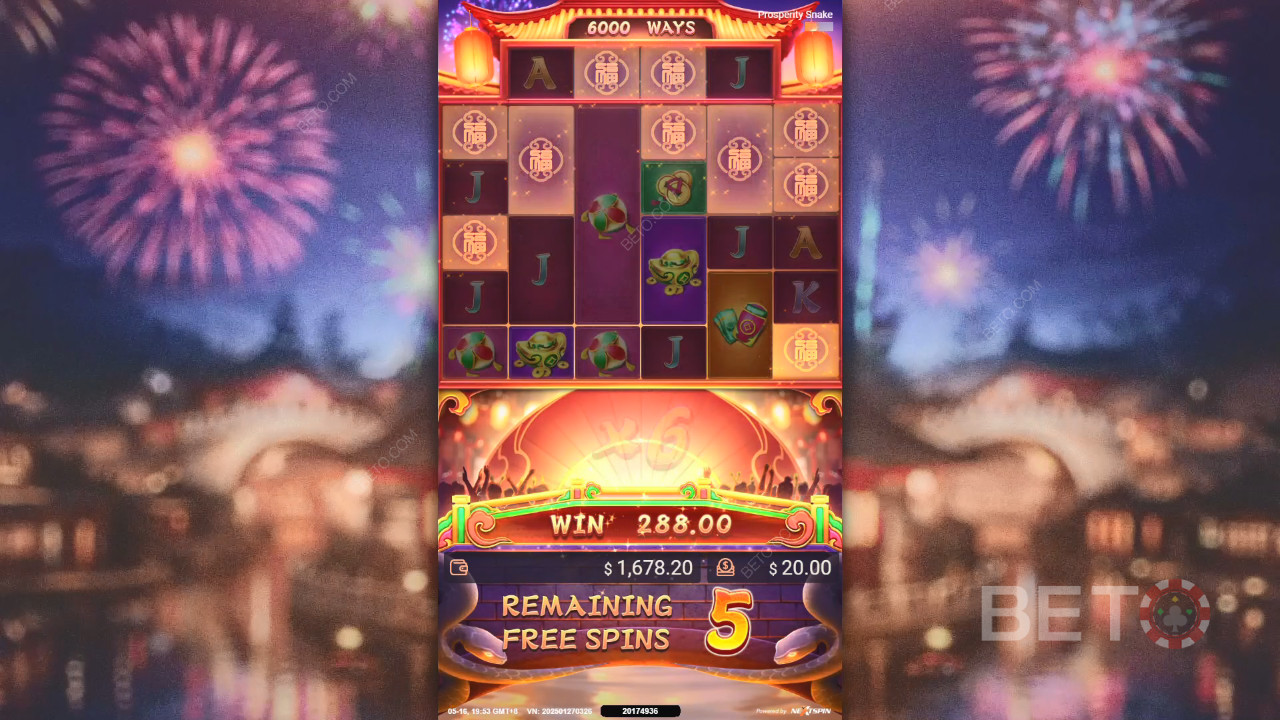 Ako hrať hru Prosperity Snake od spoločnosti Nextspin