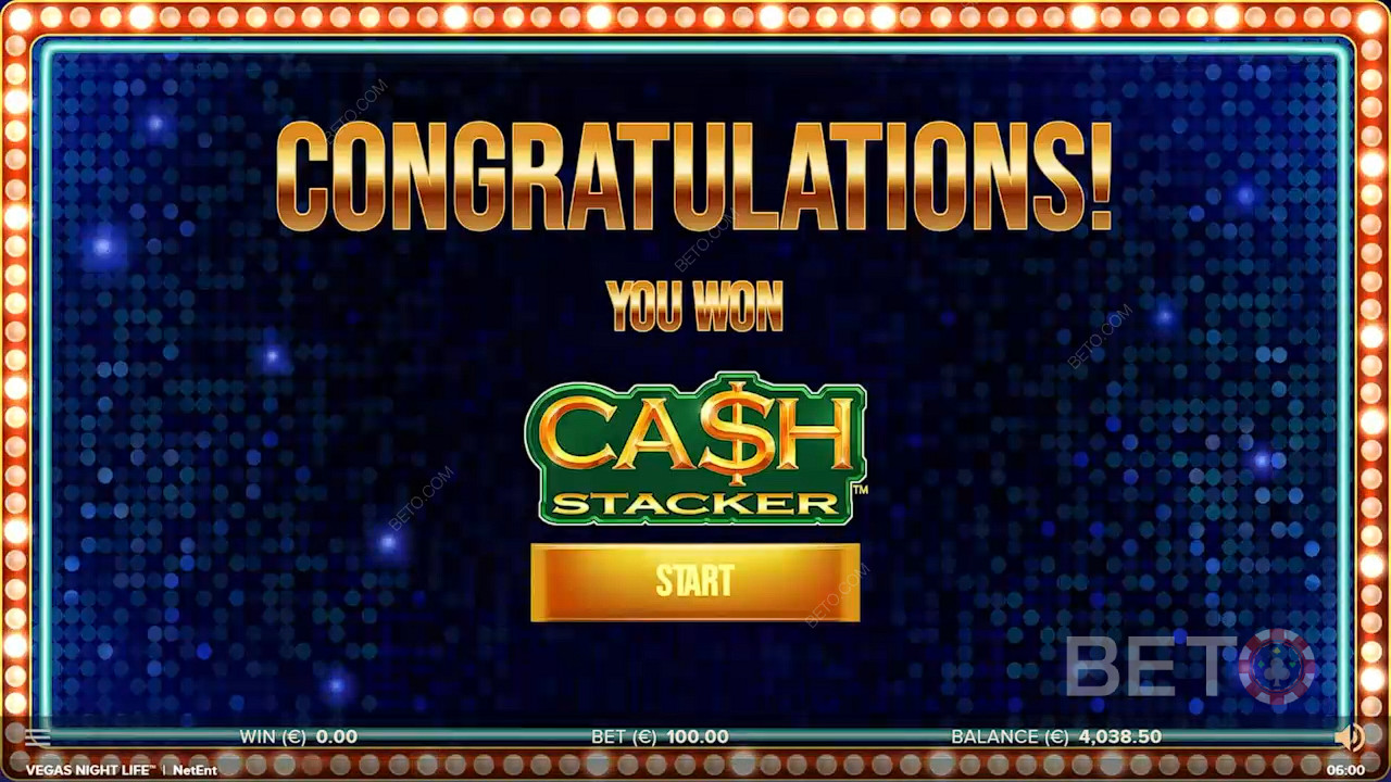 Cash Stacker je najzaujímavejšou funkciou tejto kasínovej hry.