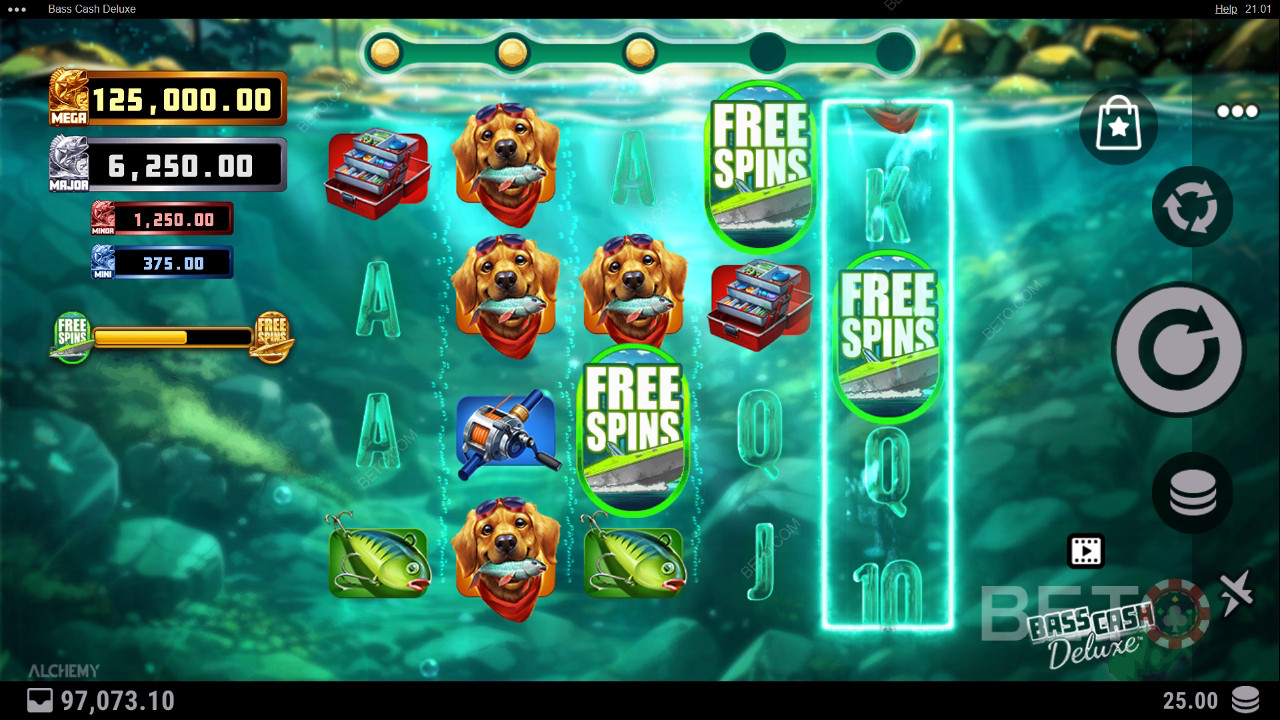 Bass Cash Deluxe Recenzia od BETO Slots