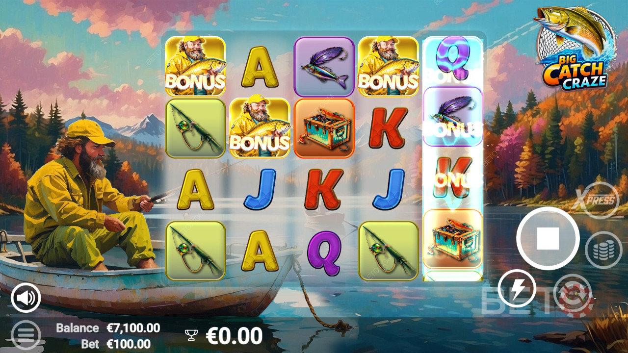 Big Catch Craze Recenzia od BETO Slots
