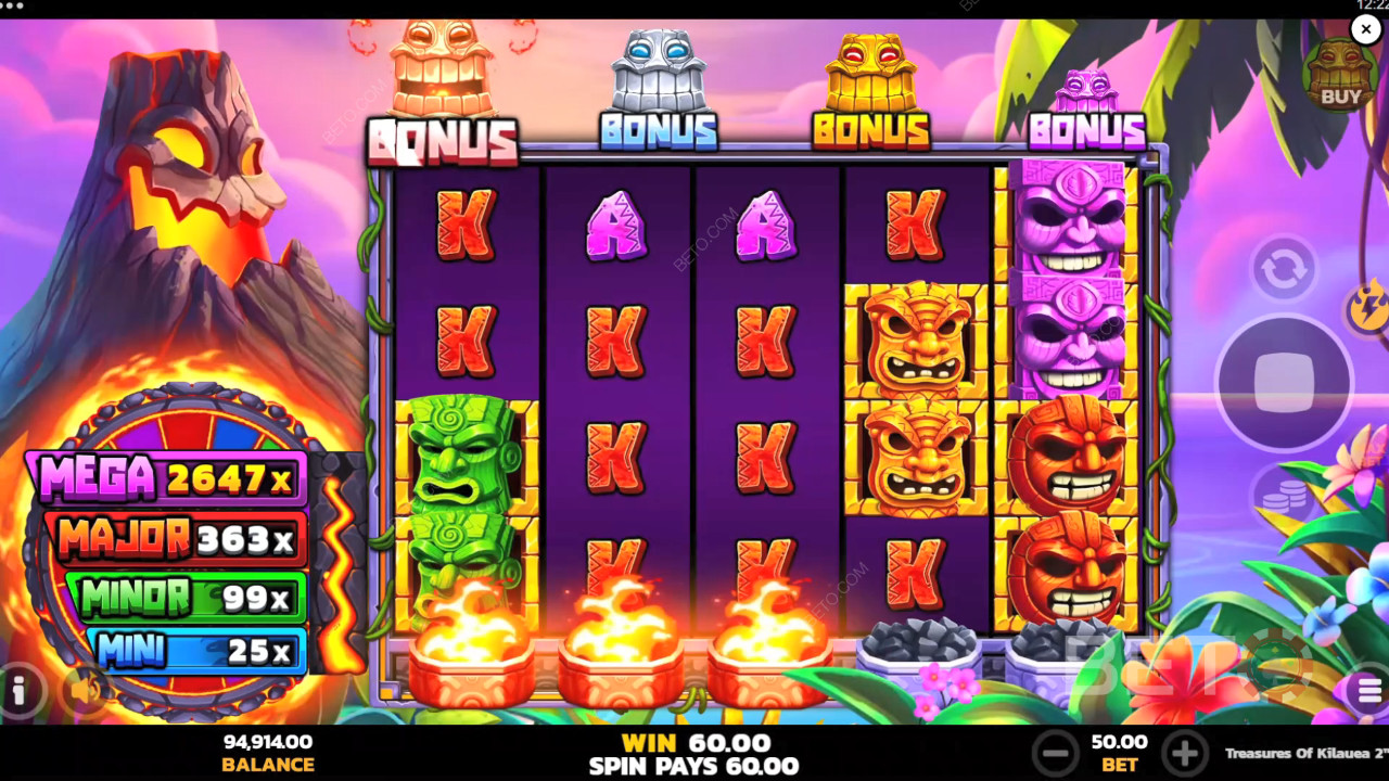 Treasures of Kilauea 2 Recenzia od BETO Slots