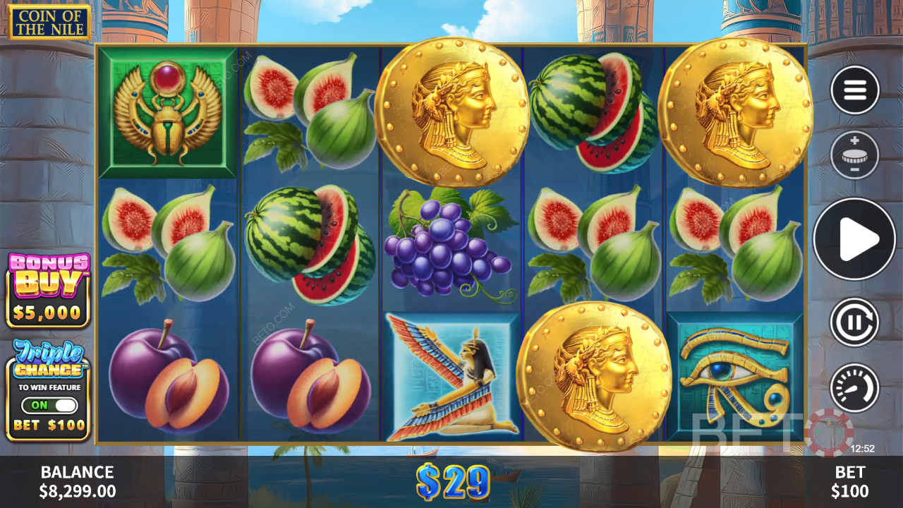 Mince z Nílu Recenzia od BETO Slots
