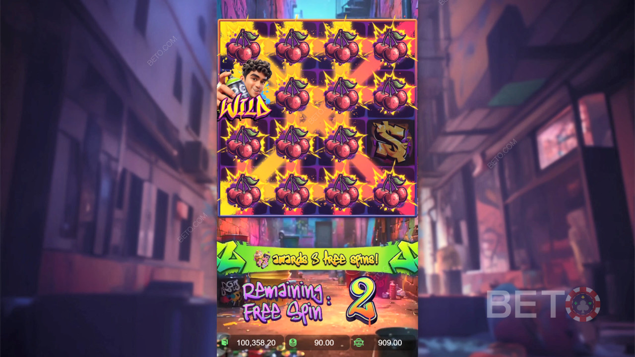 Graffiti Rush Recenzia od BETO Slots