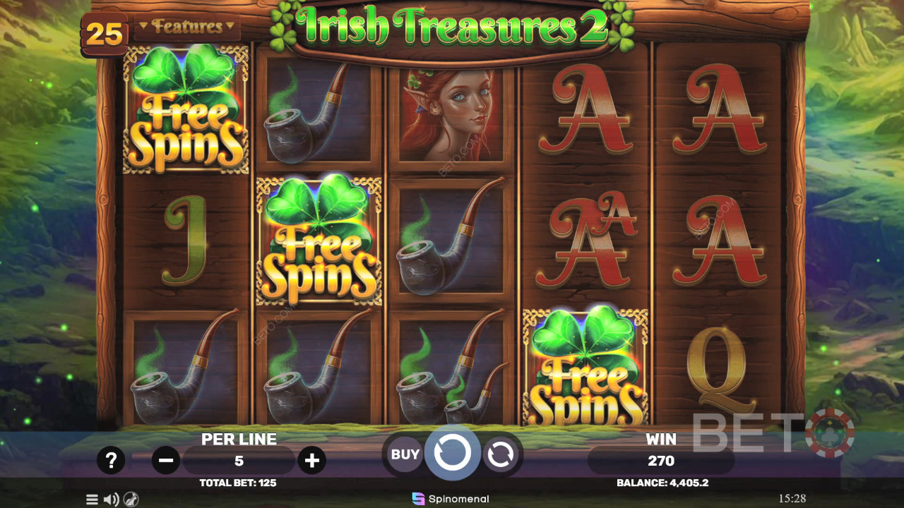Írske poklady 2 Recenzia od BETO Slots