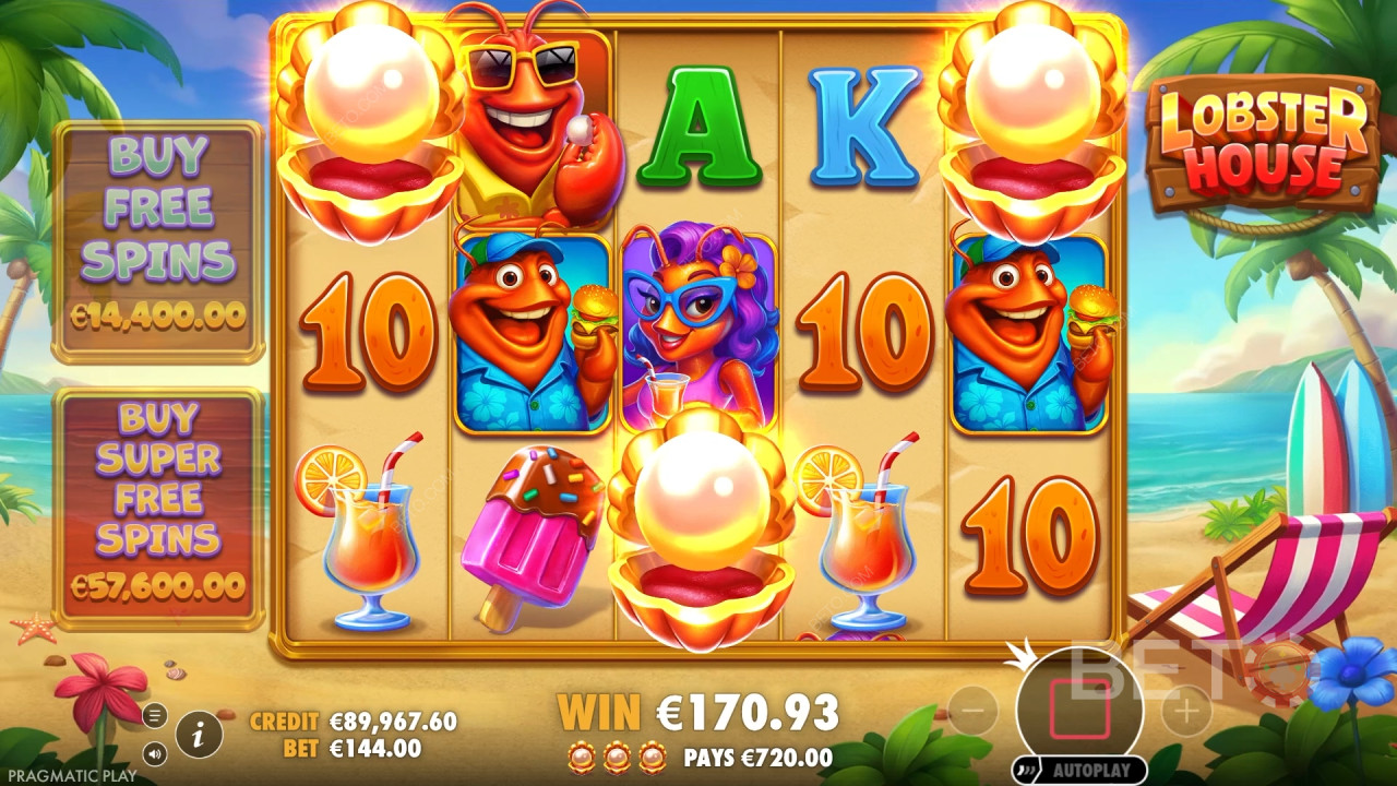Lobster House Recenzia od BETO Slots