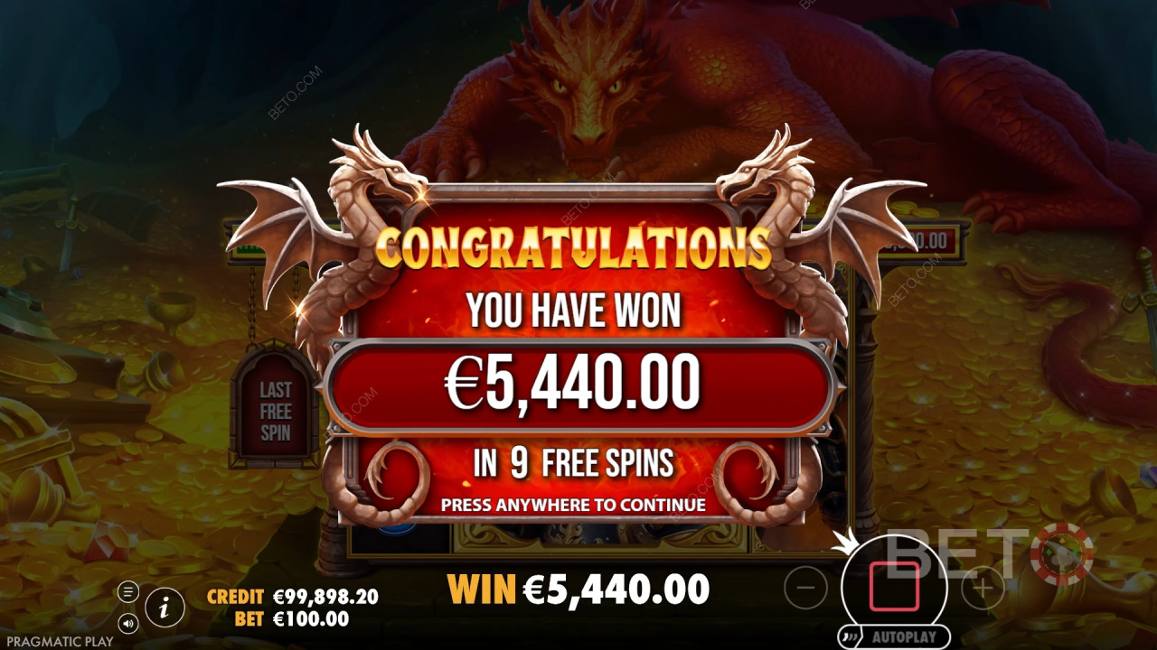 Vyhrajte 15 000x svoju stávku v online automate Sleeping Dragon!