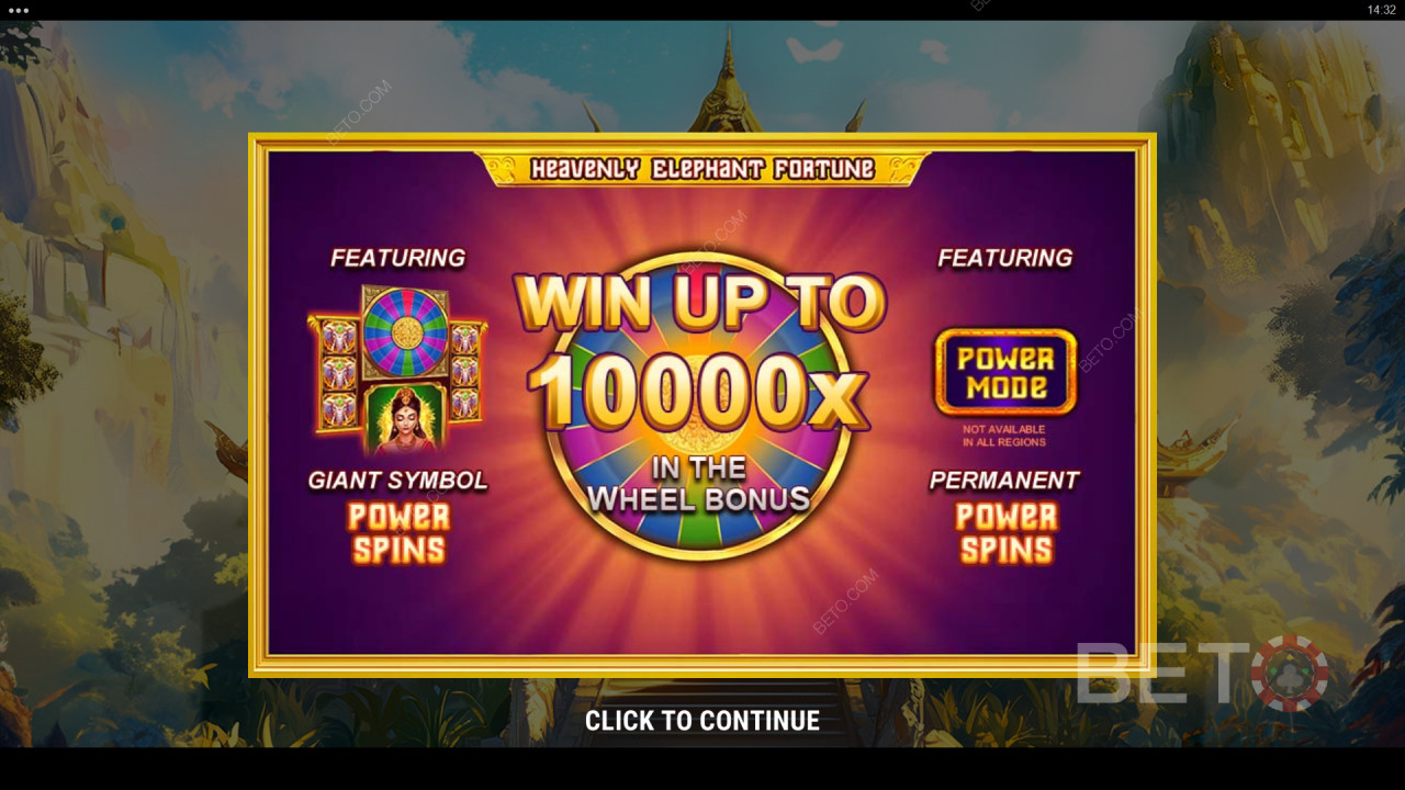 Vyhrajte 10 000x Vašu stávku v online automate Heavenly Elephant Fortune!