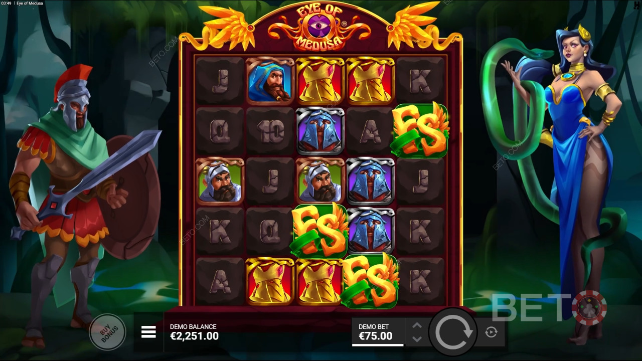 Eye of Medusa Recenzia od BETO Slots