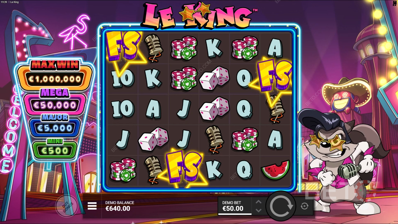Le King Recenzia od BETO Slots