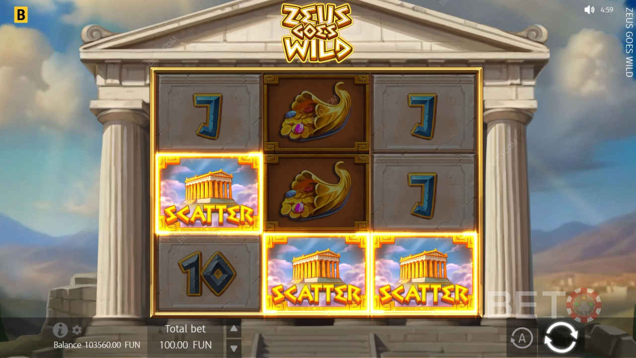 Zeus Goes Wild Hrať Zadarmo