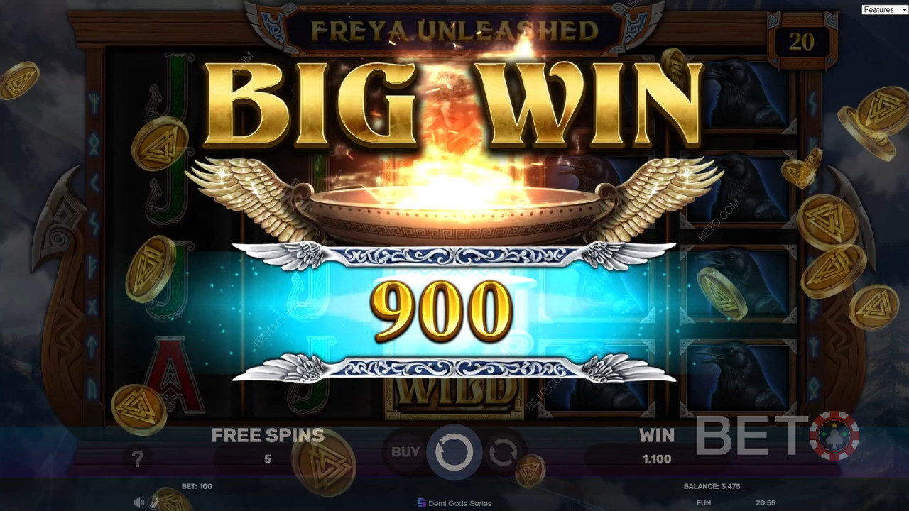 Vyhrajte 3 000x Vašu stávku v online automate Freya Unleashed!