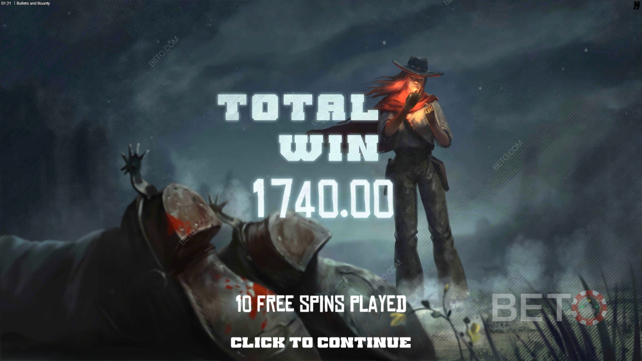 Vyhrajte 20 000x svoju stávku v automate Bullets and Bounty!
