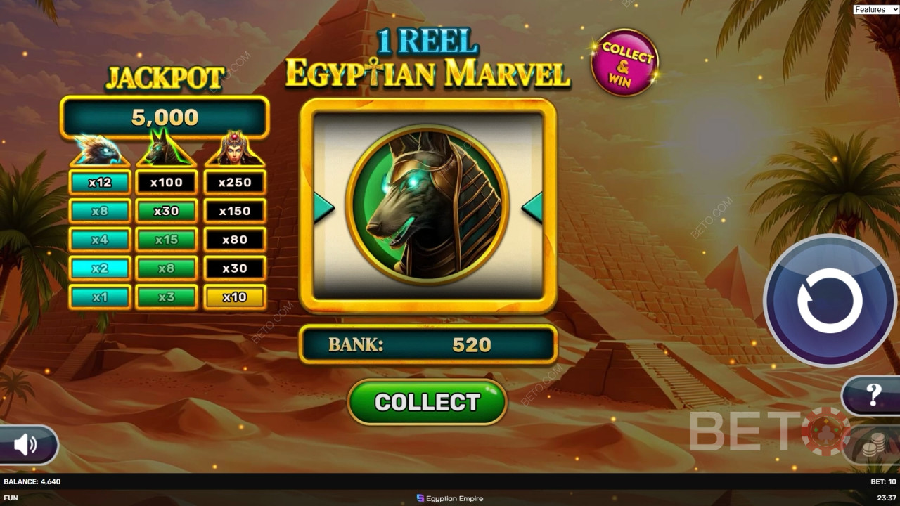 Téma a dizajn: Staroveký Egypt Mystika
