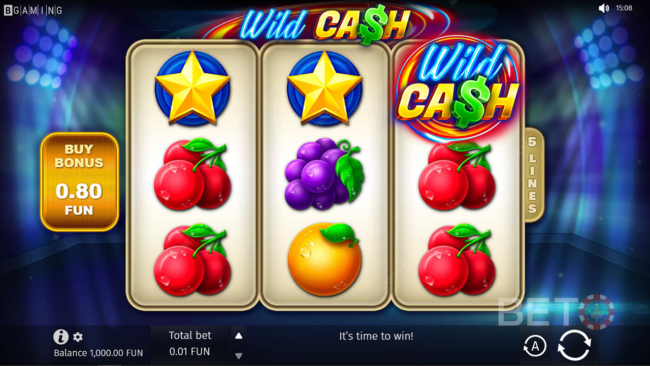 Pripravte sa a vráťte čas v novom ovocnom kasínovom automate od BGaming