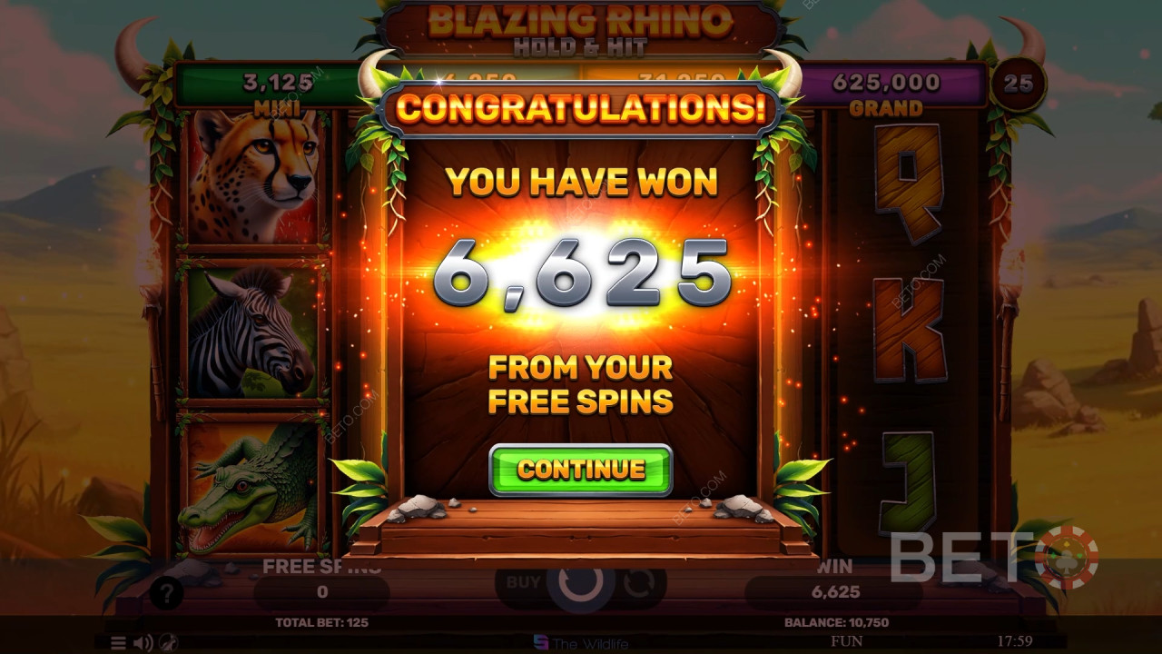 Blazing Rhino Hold & Hit: Odporúčame alebo nie?