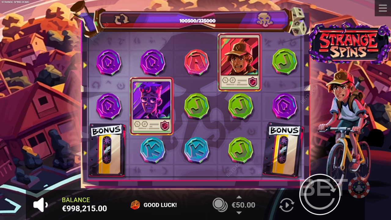 Strange Spins Recenzia od BETO Slots