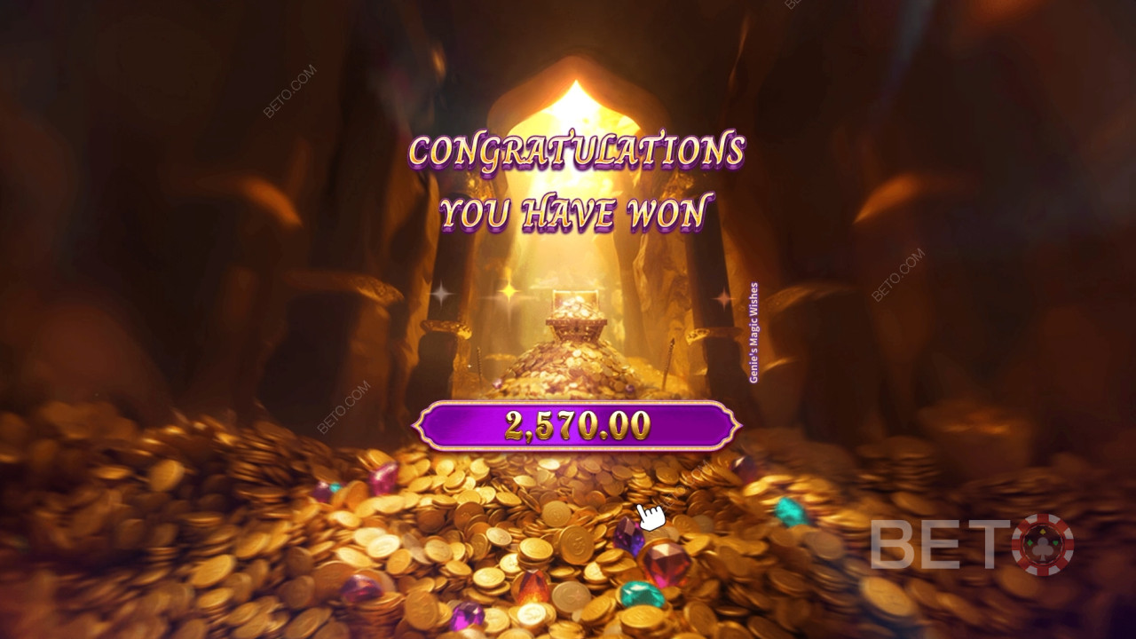 Vyhrajte 5 000x svoju stávku vo video automate Genie