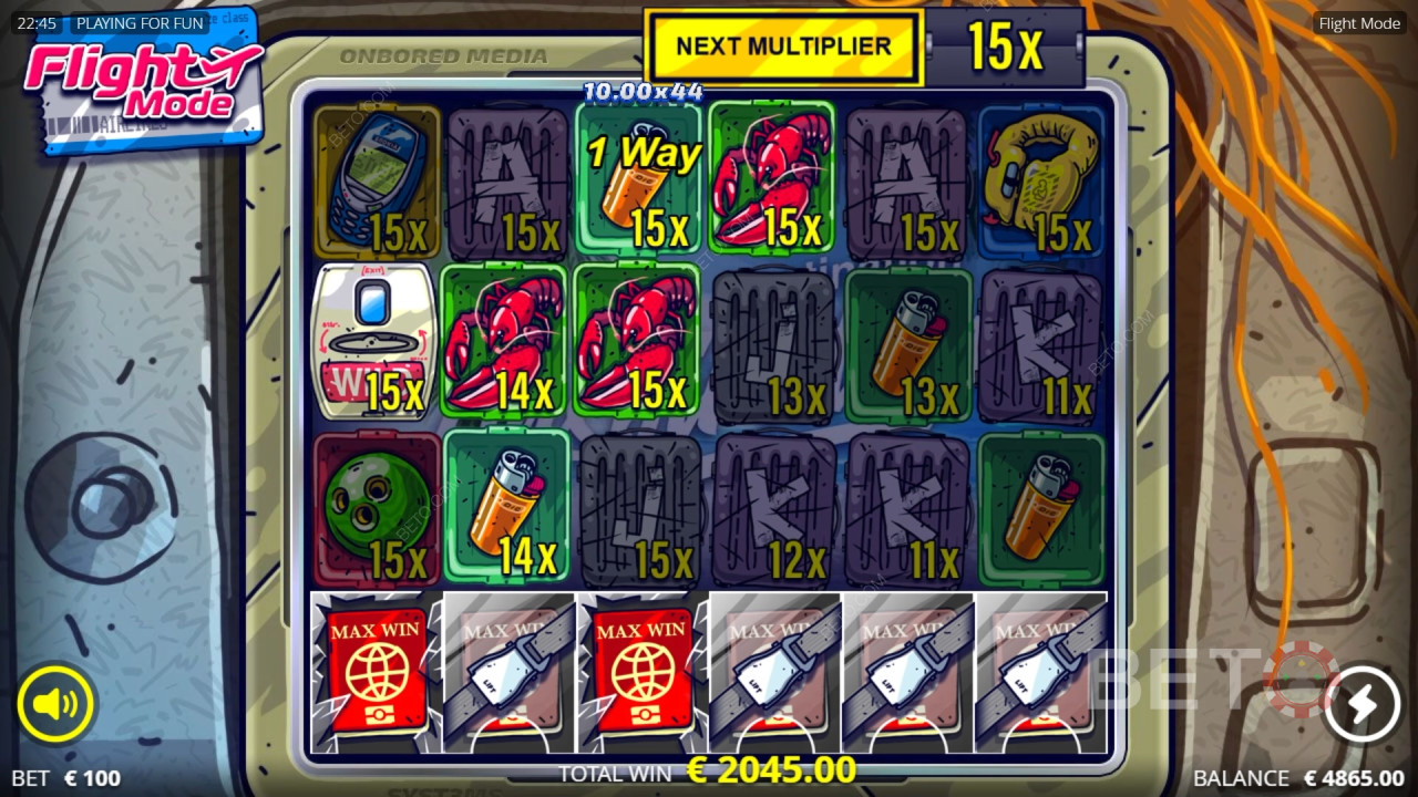 Flight Mode Recenzia od BETO Slots