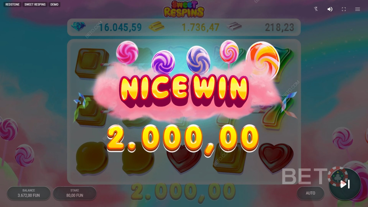 Sweet Respins Hrať Zadarmo