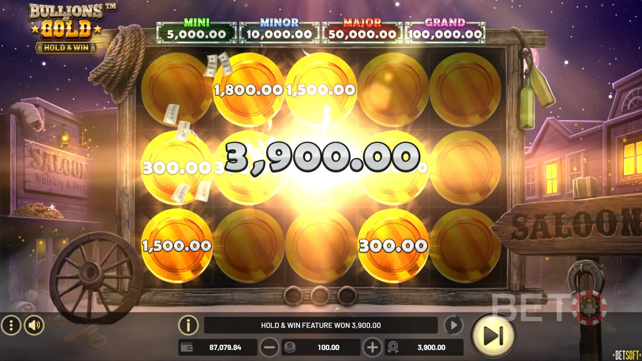 Vyhrajte 5 000x Vašu stávku v online automate Bullions of Gold!