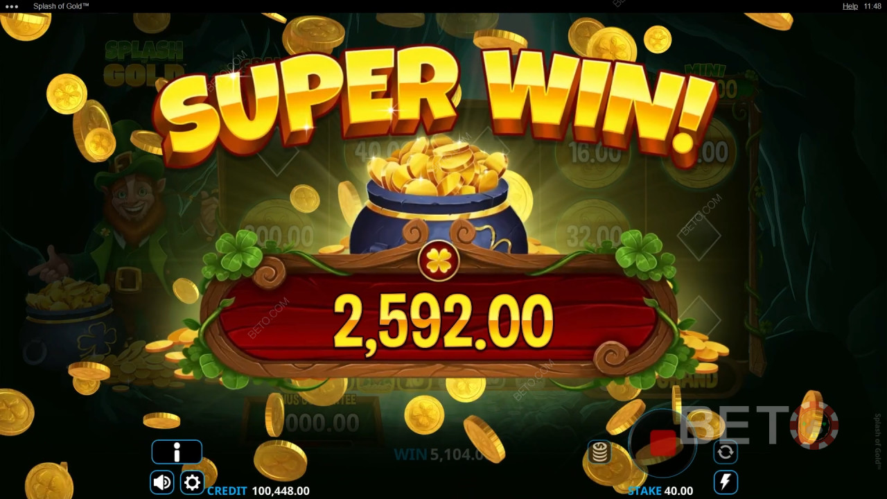 Vysvetlenie bonusových funkcií v hre Splash of Gold od Wishbone