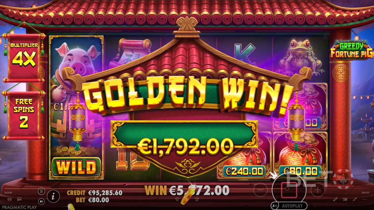 Vysvetlenie bonusových funkcií v hre Greedy Fortune Pig od Pragmatic Play