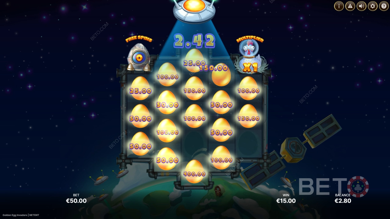 Golden Egg Invaders Hrať Zadarmo