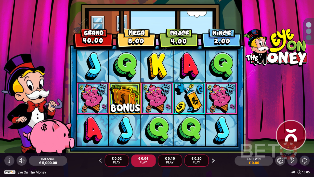 Ako hrať hru Eye on the Money od spoločnosti Popok Gaming