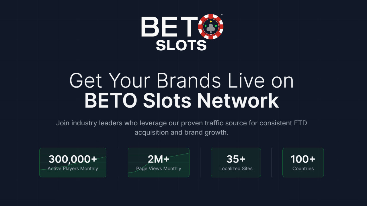 Partnerstvo s BETO Slots | Partnerstvá s partnermi a prevádzkovateľmi