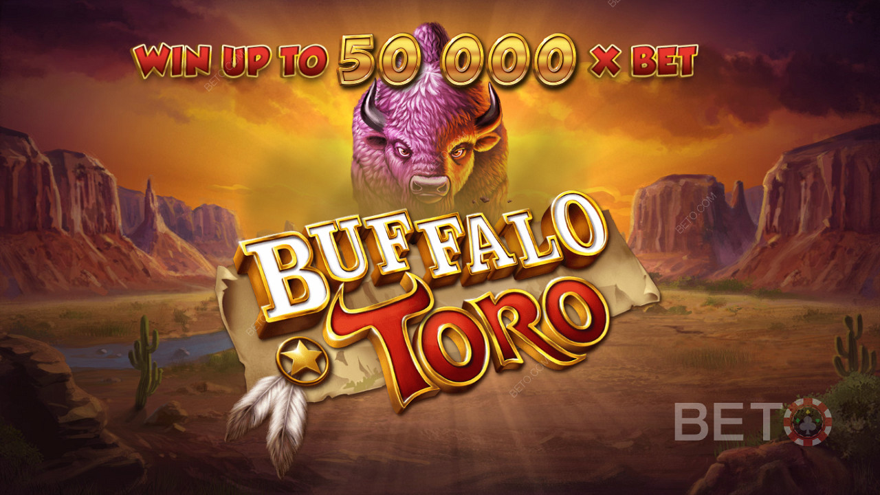 Vyhrajte až 50 000-násobok svojej stávky v online slote Buffalo Toro
