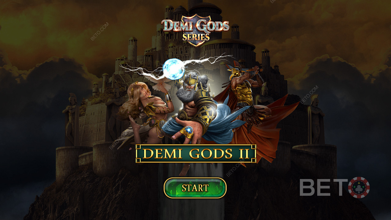 V hre Demi Gods 2 si môžete užiť rôzne typy roztočení zdarma a násobiteľov výhier