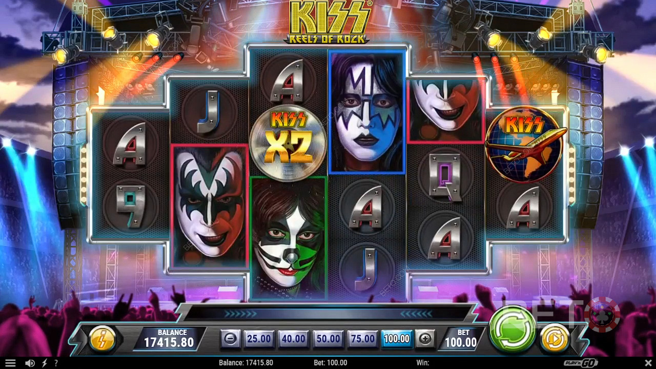 KISS Reels of Rock Hrať Zadarmo