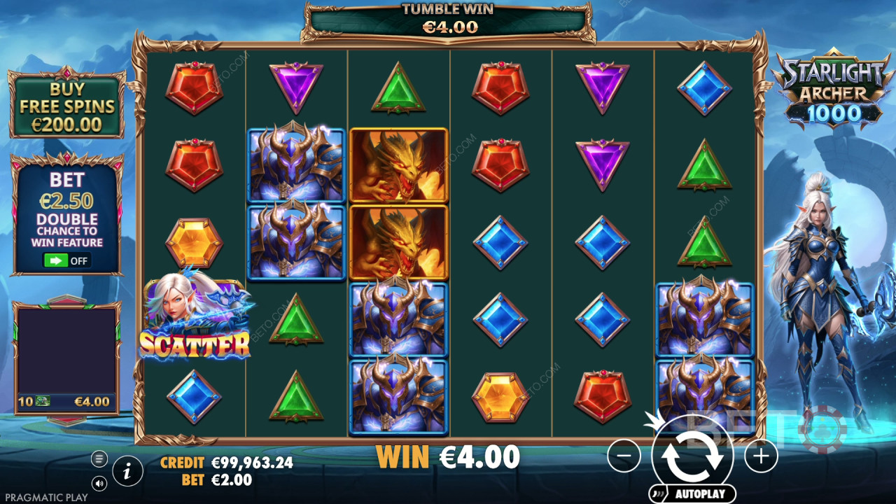 Recenzia hry Starlight Archer 1000 od BETO Slots