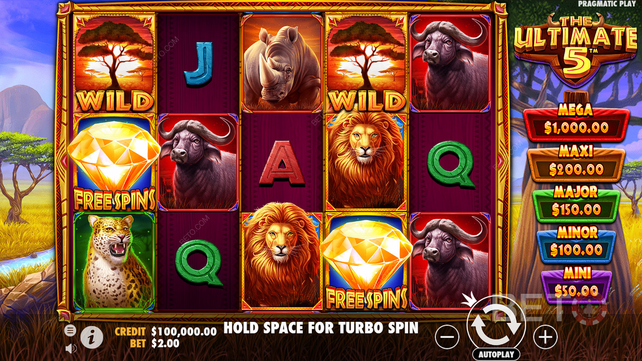 The Ultimate 5 Recenzia od BETO Slots