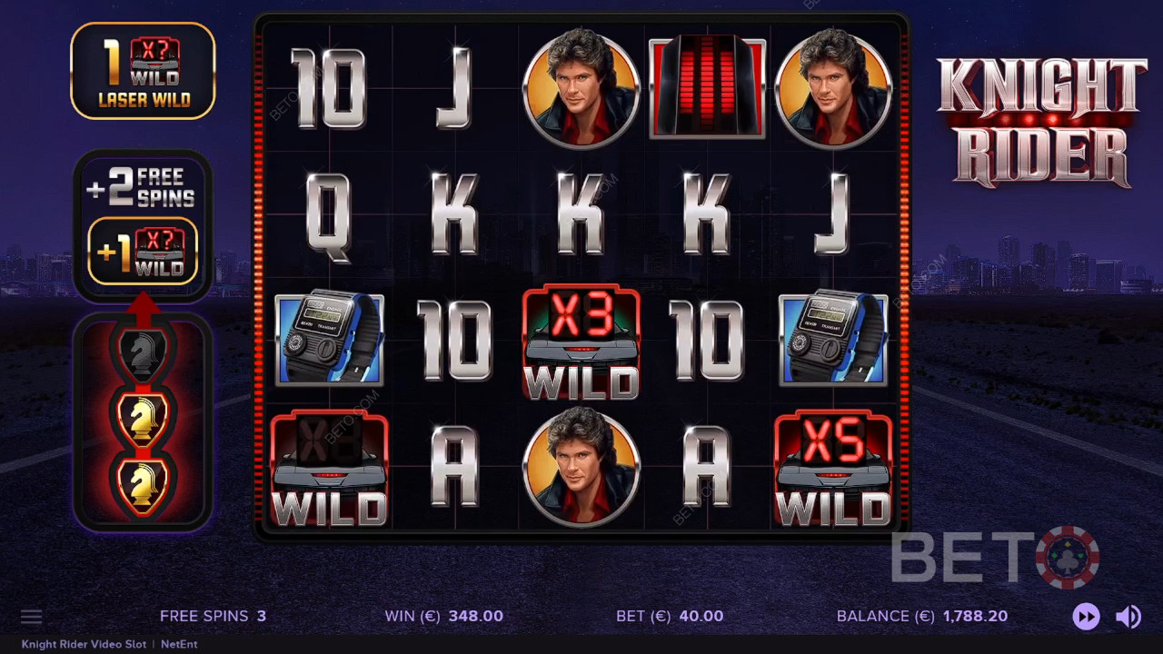 Knight Rider Recenzia od BETO Slots
