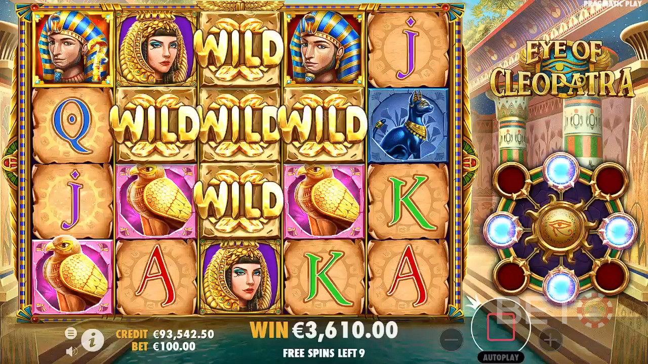 Eye of Cleopatra Recenzia od BETO Slots