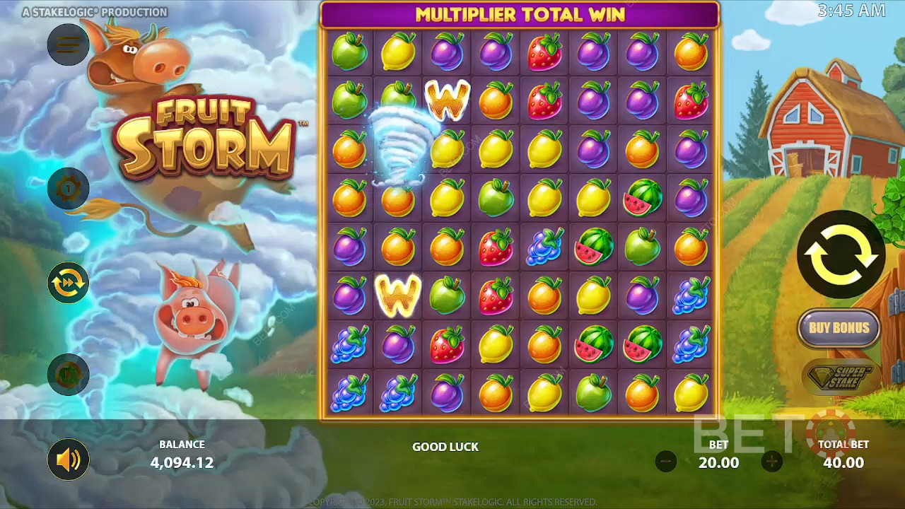 Fruit Storm (StakeLogic) Hrať Zadarmo