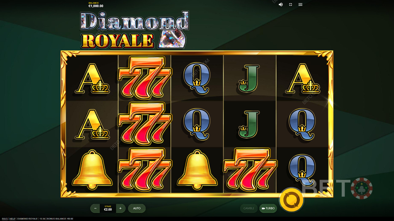 Diamond Royale Recenzia od BETO Slots