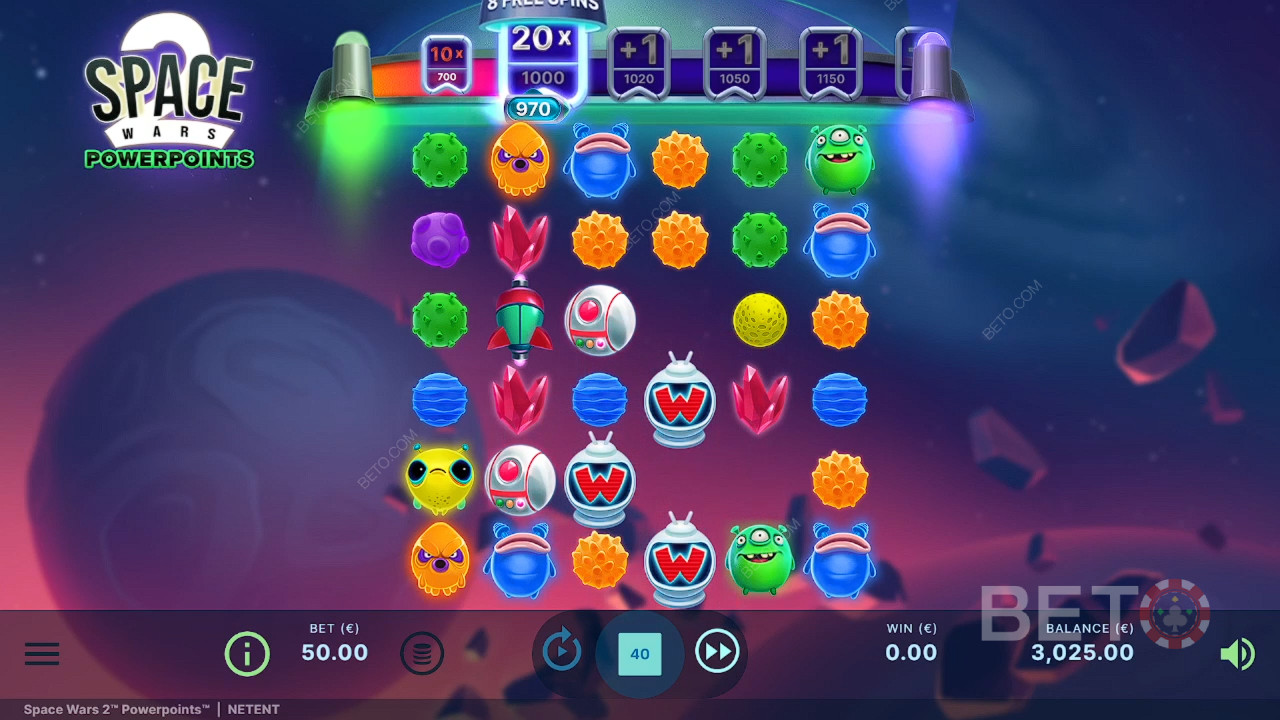 Space Wars 2 Powerpoints Recenzia od BETO Slots
