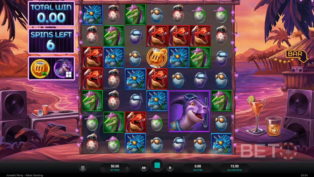 Jurassic Party Recenzia od BETO Slots
