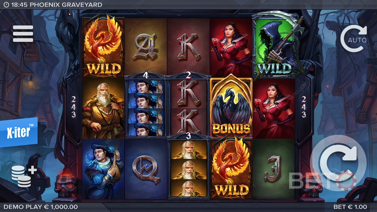 Phoenix Graveyard Recenzia od BETO Slots