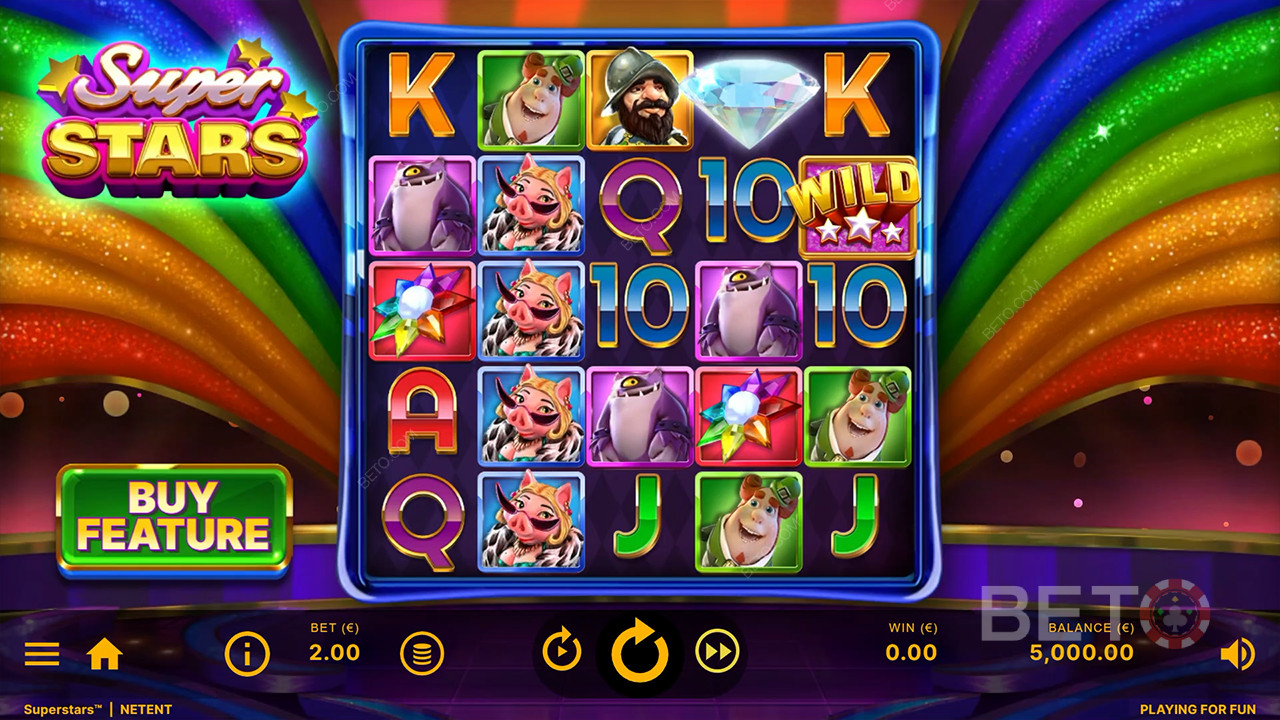 Superstars Recenzia od BETO Slots