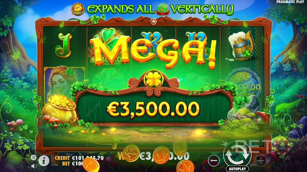Vyhrajte 5 000x Vašu stávku v automate Clover Gold!
