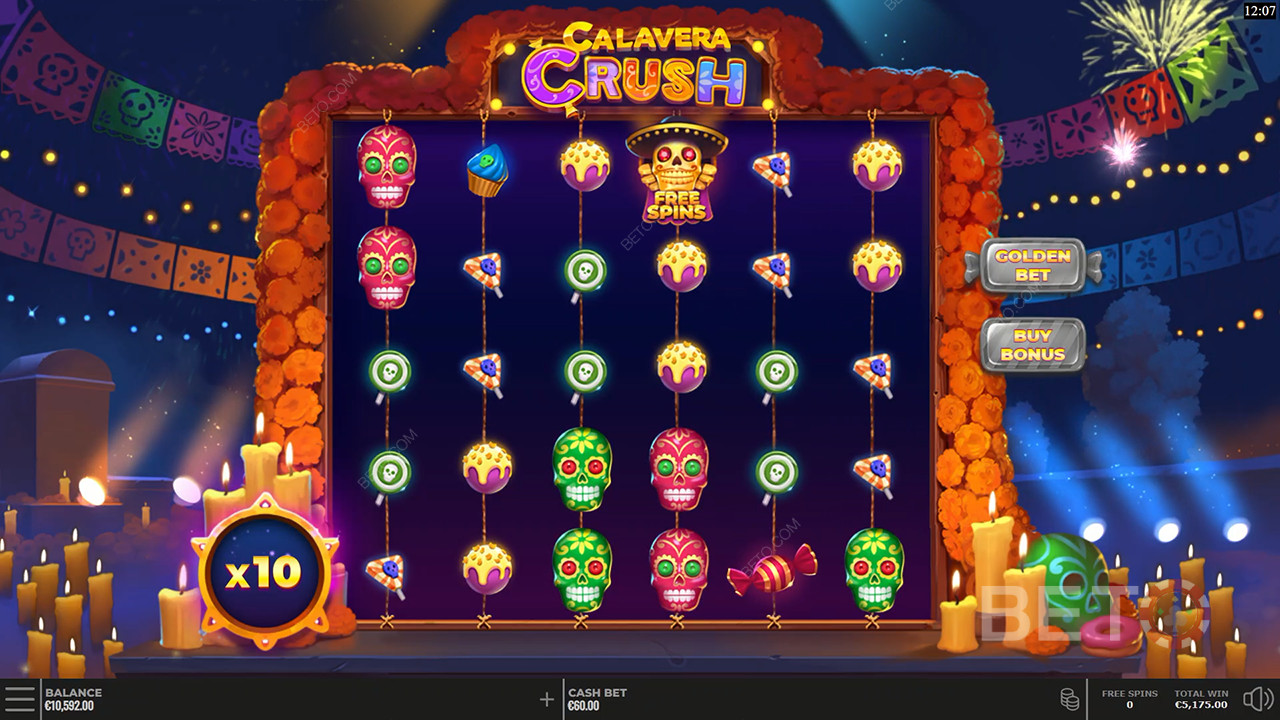 Calavera Crush Recenzia od BETO Slots