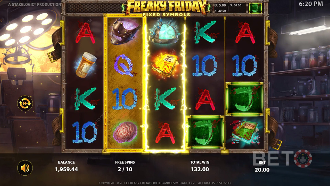 Freaky Friday Pevné symboly Review by BETO Slots