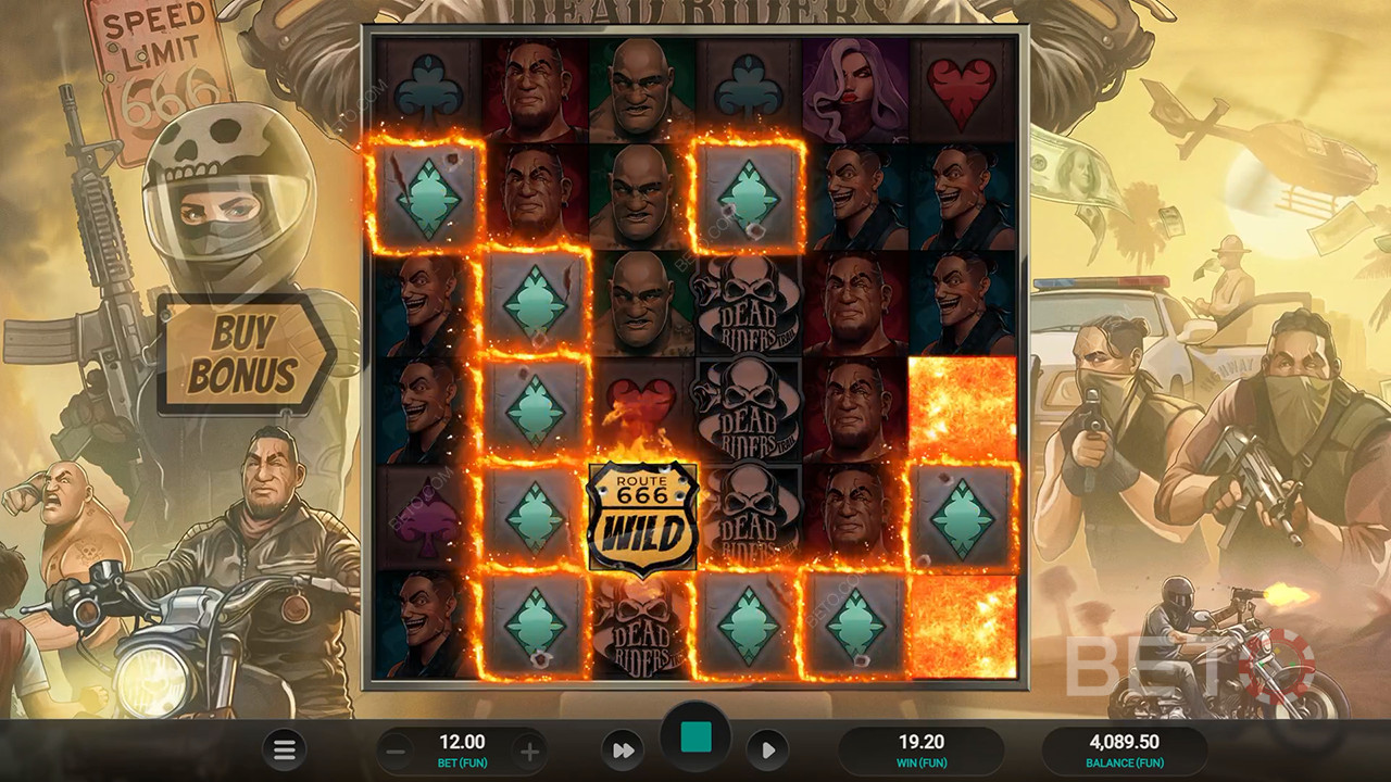 Mŕtvi jazdci Trail Review by BETO Slots