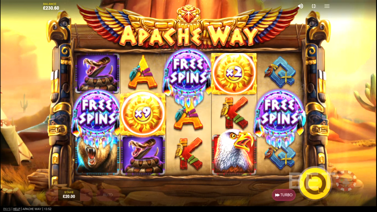 Apache Way Recenzia od BETO Slots